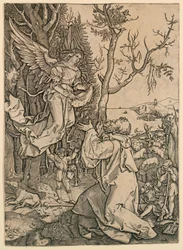 Angel Appearing to Joachim