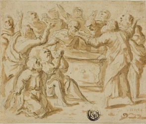 Assumption of the Virgin: Lower Half