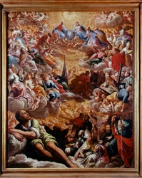 Paradise - Painting by Marcantonio Bassetti