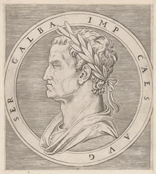 Speculum Romanae Magnificentiae: Galba, from The Twelve Caesars