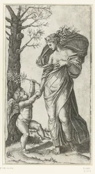 Reconciliation of Minerva and Amor