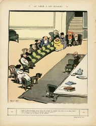 Illustration by Marcel Capy (1865-1941) in Le Rire