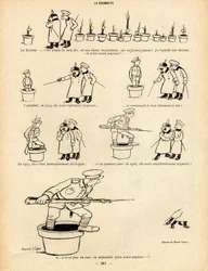 La Baionnette, Satirical in B & W