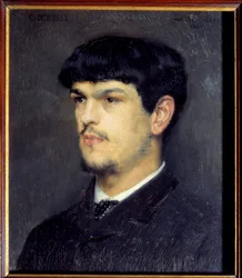 Portrait of the French Composer Claude Debussy