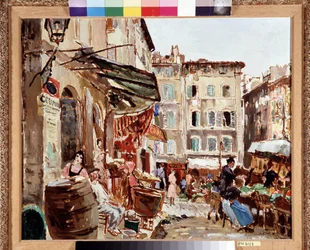 Le marché place de Lenche à Marseille