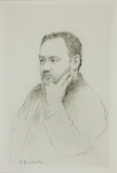 Portrait of Emile Zola