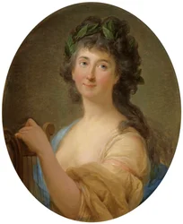 Portrait of Katarzyna Gattai Tomatis as a muse