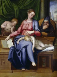 Virgin and Child with John the Baptist as a Boy