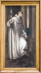 St Bernard Crushing a Demon