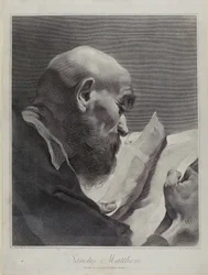 Saint Matthew, from The Holy Family and the Twelve Apostles
