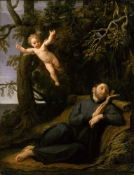 St. Francis de Sales (1567-1622) in the Desert, c.1700-10