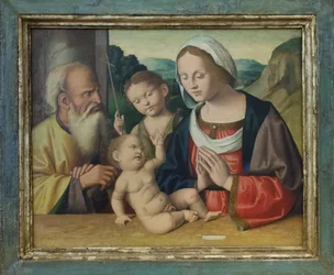 Holy Family with Saint John the Baptist, c.1525-39