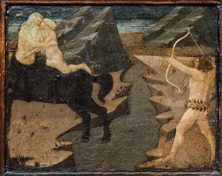 Cassone with Battle Scene and Scenes from the Labors of Hercules, Florence, Italy