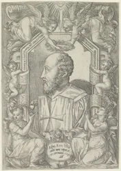 Portrait of Jean Parisot de La Valette, Grand Master of the Order of Malta