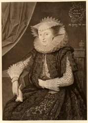 Mary Sidney, Countess of Pembroke, from James I and VI, printed by Manzi Joyant & Co. Paris, 1904