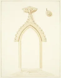 Doorway of Vestry Room of Bristol Cathedral