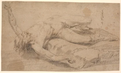 Overthrown Naked Man