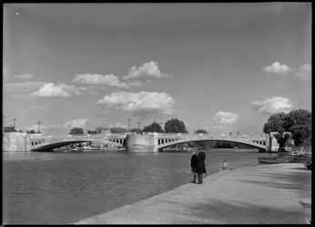 View of the bridge from the west