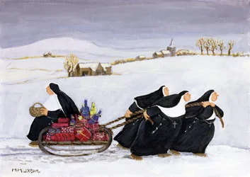 Tobogganing