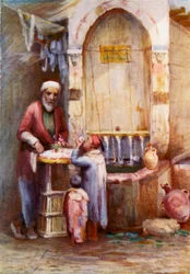 A Seller of Sweets, Damascus