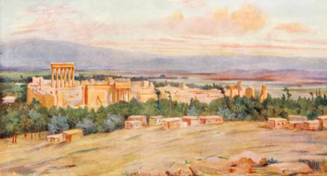 General View of the Acropolis, Baalbek