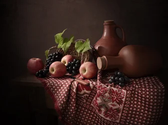 Autumn Harvest Still Life