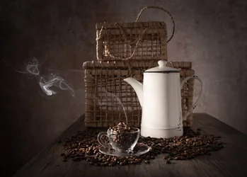 Cozy Coffee Moment