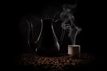 Dark Coffee Still Life