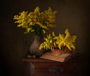 Goldenrod Still Life