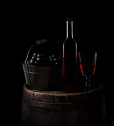 Moody Wine and Grapes