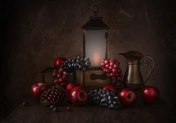 Rustic Harvest Still Life