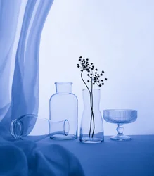Serene Blue Still Life