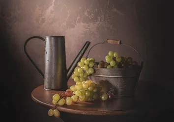 Vintage Grape Harvest