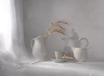 White Wheat Still Life
