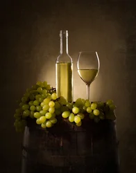 White Wine Still Life