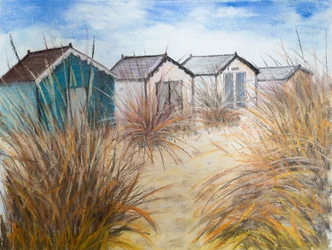 Beach Huts, Cornwall