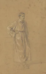 Academic Study of a Male Figure