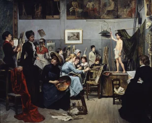 The studio of Academy Julian