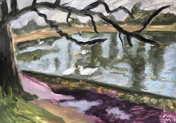 Lake of the Bois de Boulogne