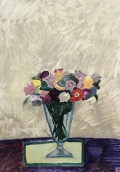 Still Life with Dried Flowers