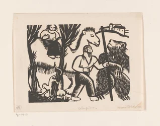 Bear leader (original title on the object)
