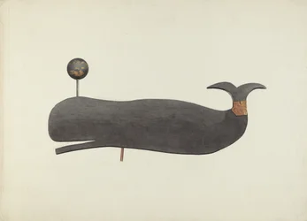 Whale Weather Vane