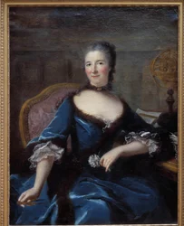 Portrait of Gabrielle Emilie de Breteuil, Marquise du Chatelet