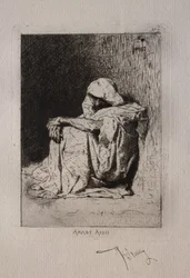 Seated Arab