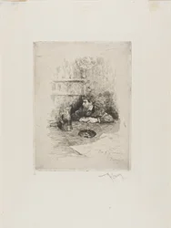 Portrait of Eduardo Zamacois, Spanish Painter