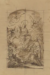The Apparition of the Virgin and Child to Saint Louis of France
