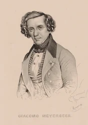 Portrait of the Composer Giacomo Meyerbeer, 1836