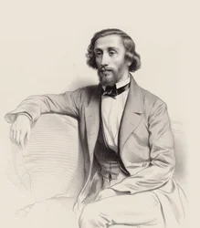 Portrait of the Pianist and Composer Julius Schulhoff