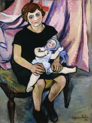 Girl with a Doll, 1920