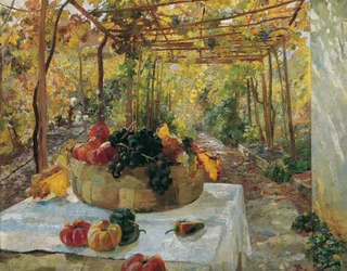 In the Pergola